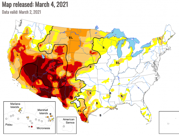 Record 2021 Drought Conditions